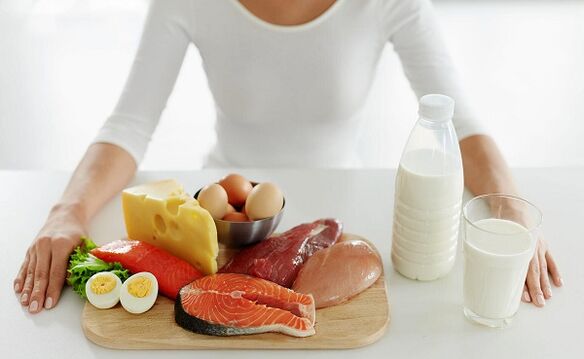 الأطعمة البروتينية للنظام الغذائي