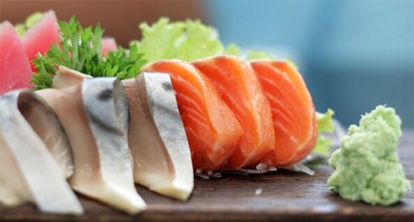 في النظام الغذائي الياباني، يمكنك تناول السمك، ولكن بدون ملح. 